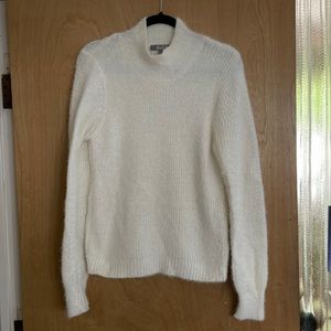 Soft fuzzy sweater for fall and winter.